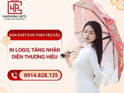 Sản Xuất Ô Dù Theo Yêu Cầu – In Logo, Tăng Nhận Diện Thương Hiệu